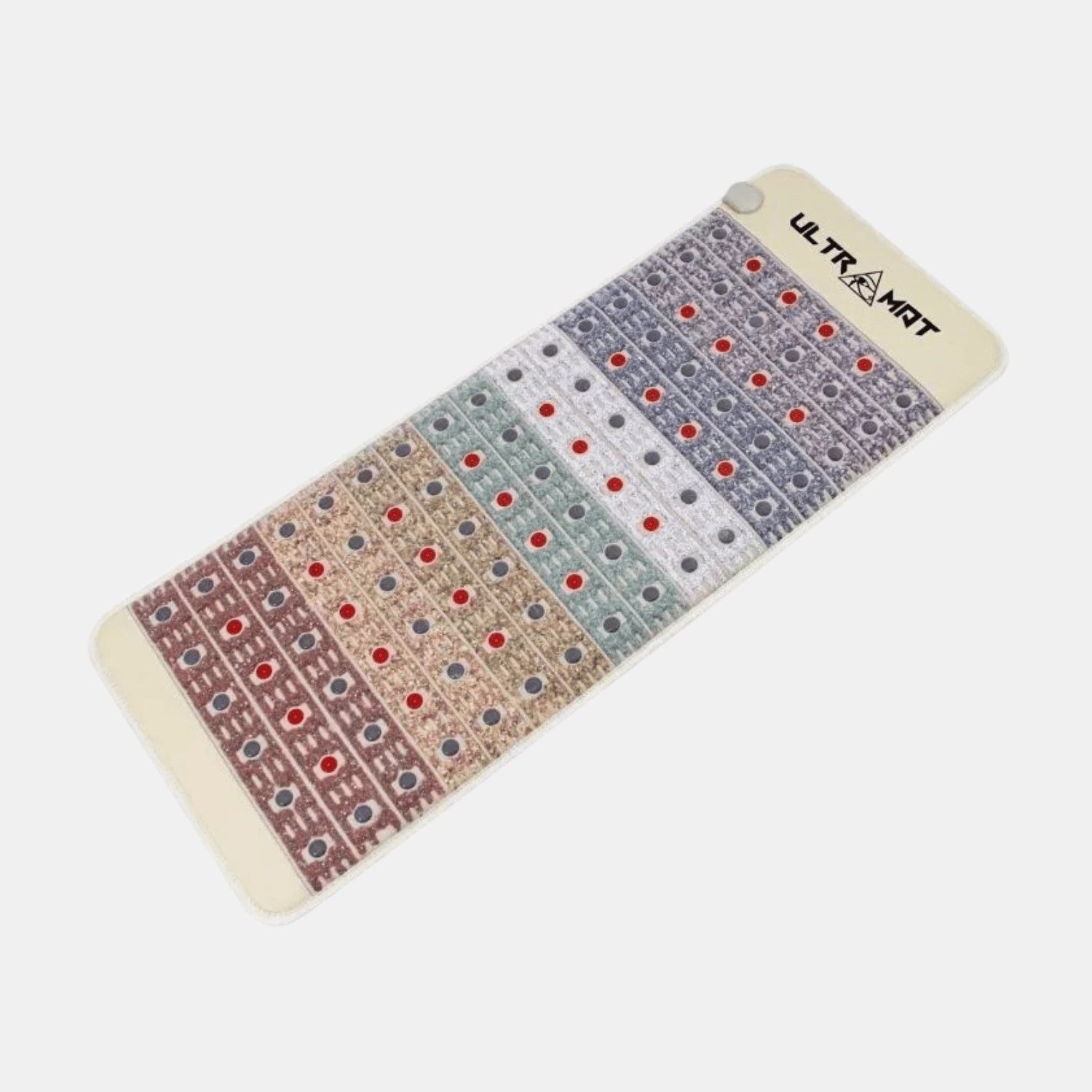 Bio Chakra Cleansing Rainbow Crystal Mat PRO (with 7 therapeutic gemstones)